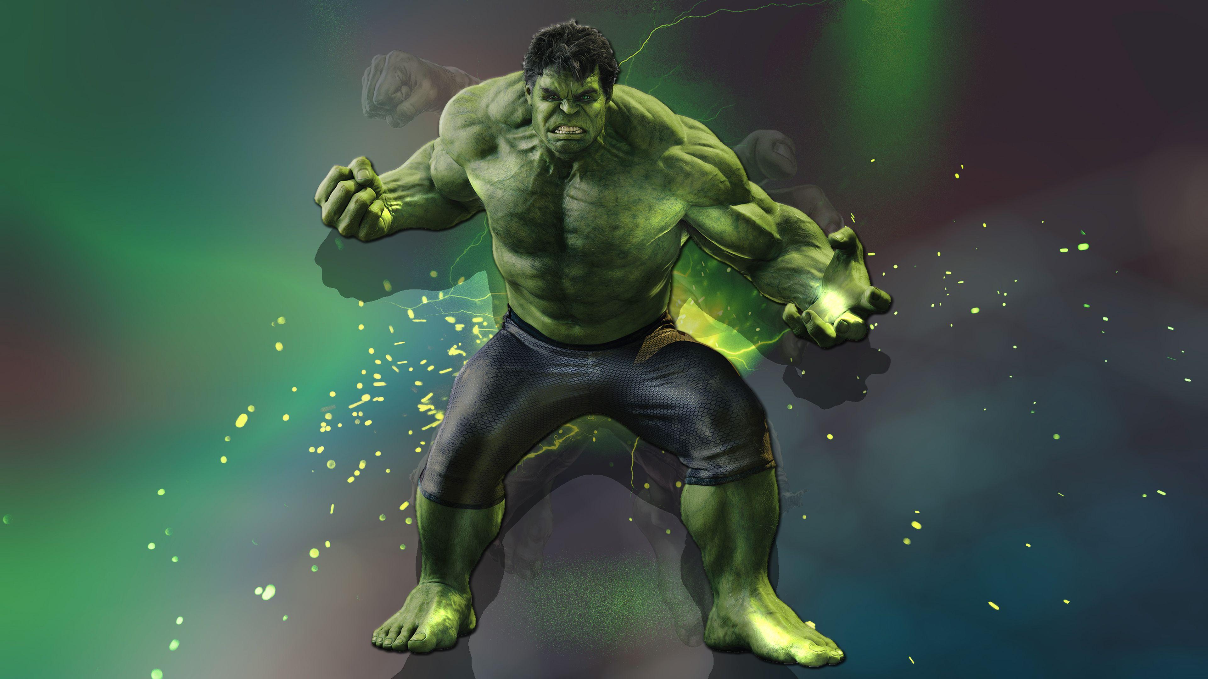 3840x2160 4K Hulk 3D Wallpaper HD