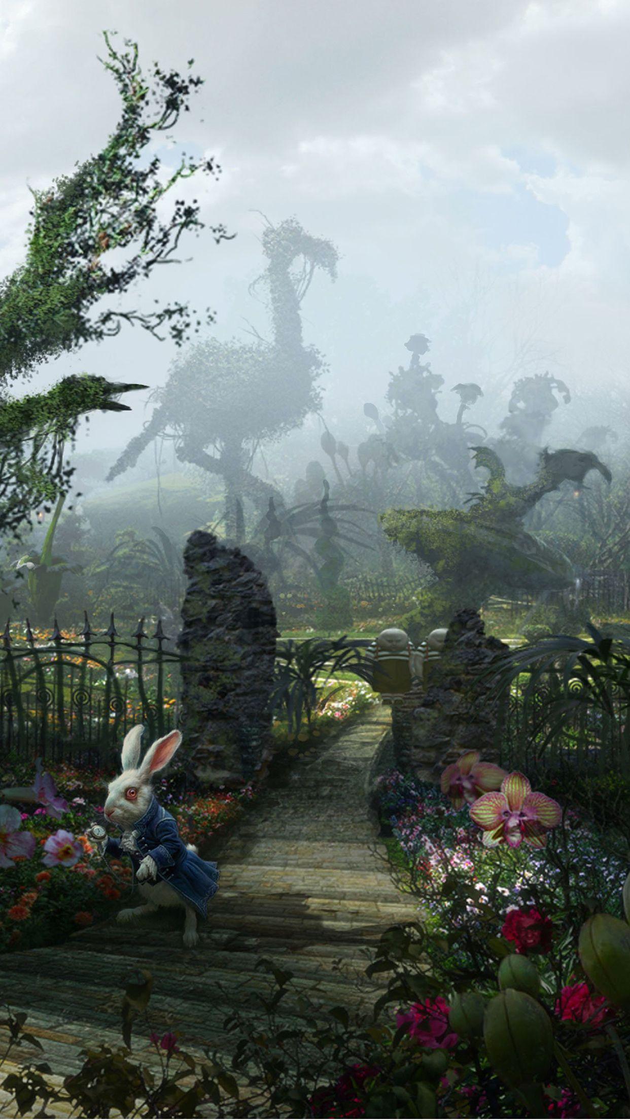 1242x2208 Alice in Wonderland Wallpaper iPhone