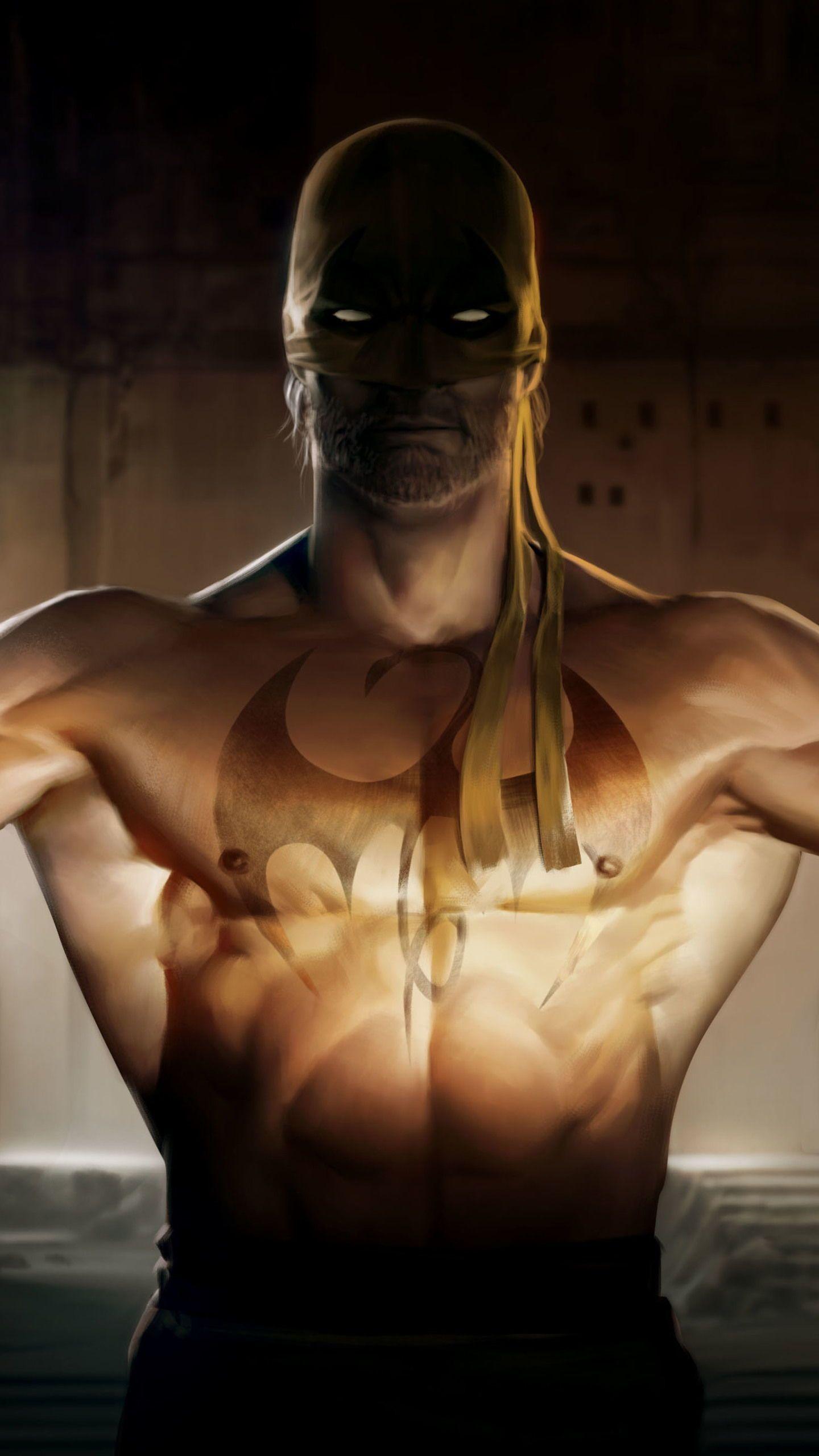 1440x2560 Download HD Wallpaper. Iron fist, Iron fist marvel, Wallpaper