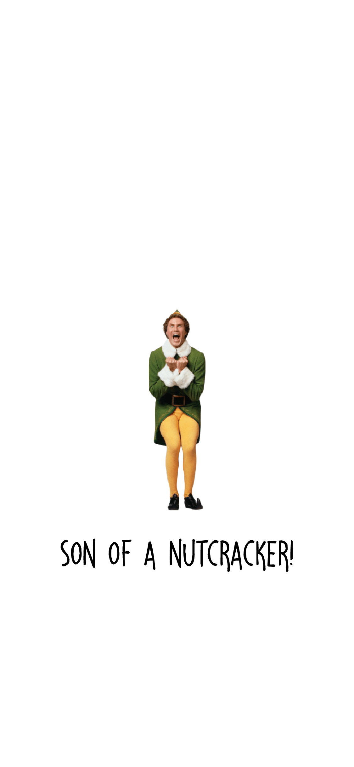1125x2436 Elf Themed iPhone Wallpaper. iPhone wallpaper winter, Christmas
