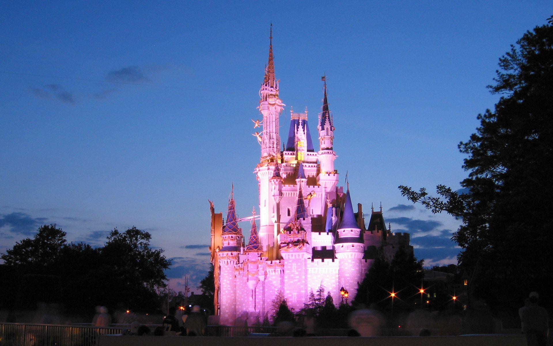 1920x1200 Disney Castle Wallpaper HD