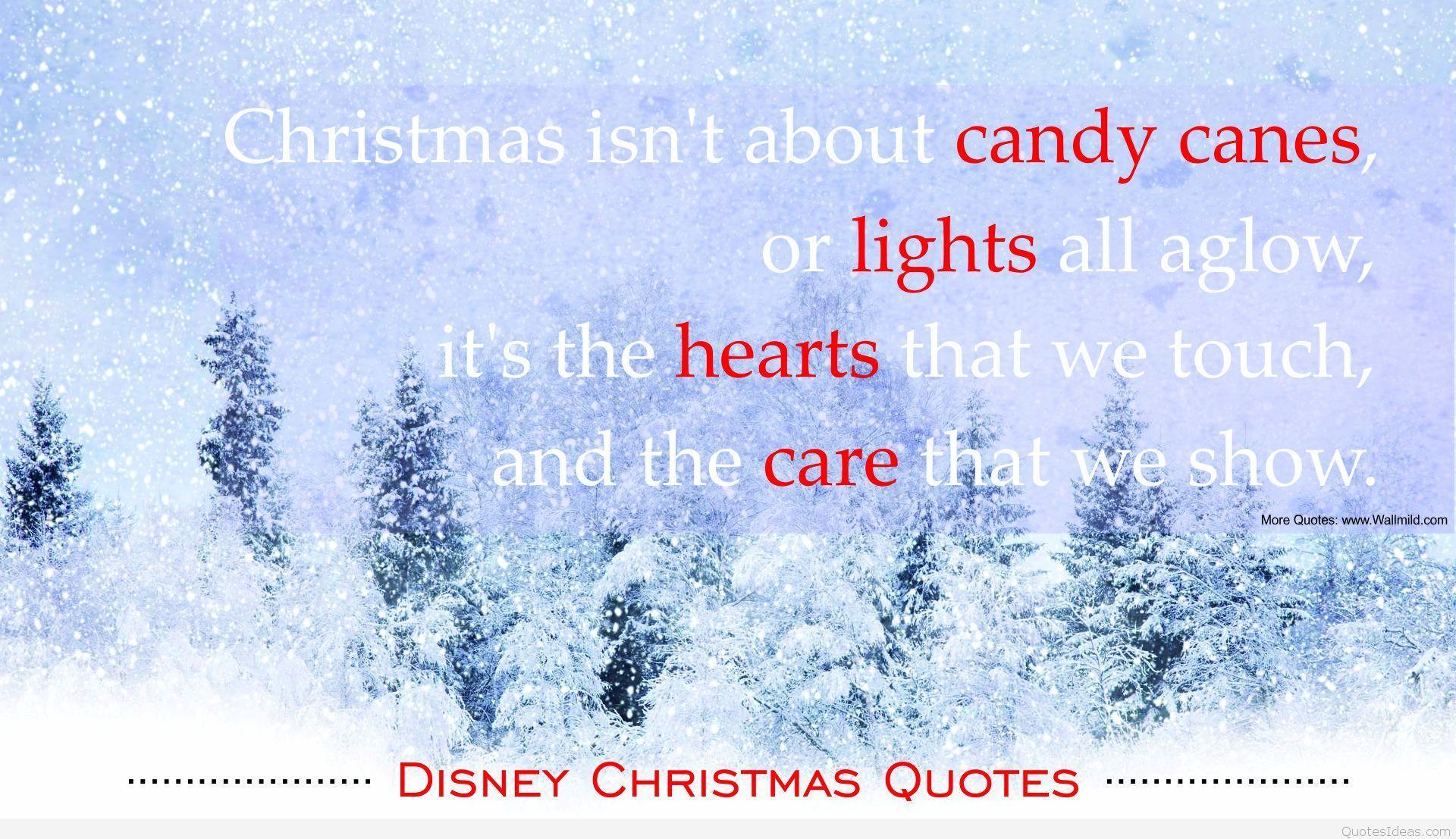 1920x1107 Cute Christmas Disney quote with cover