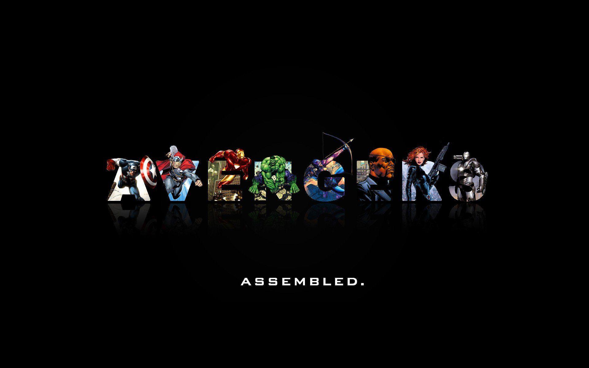 1920x1200 War Machine The Avengers Hawkeye Nick Fury black background