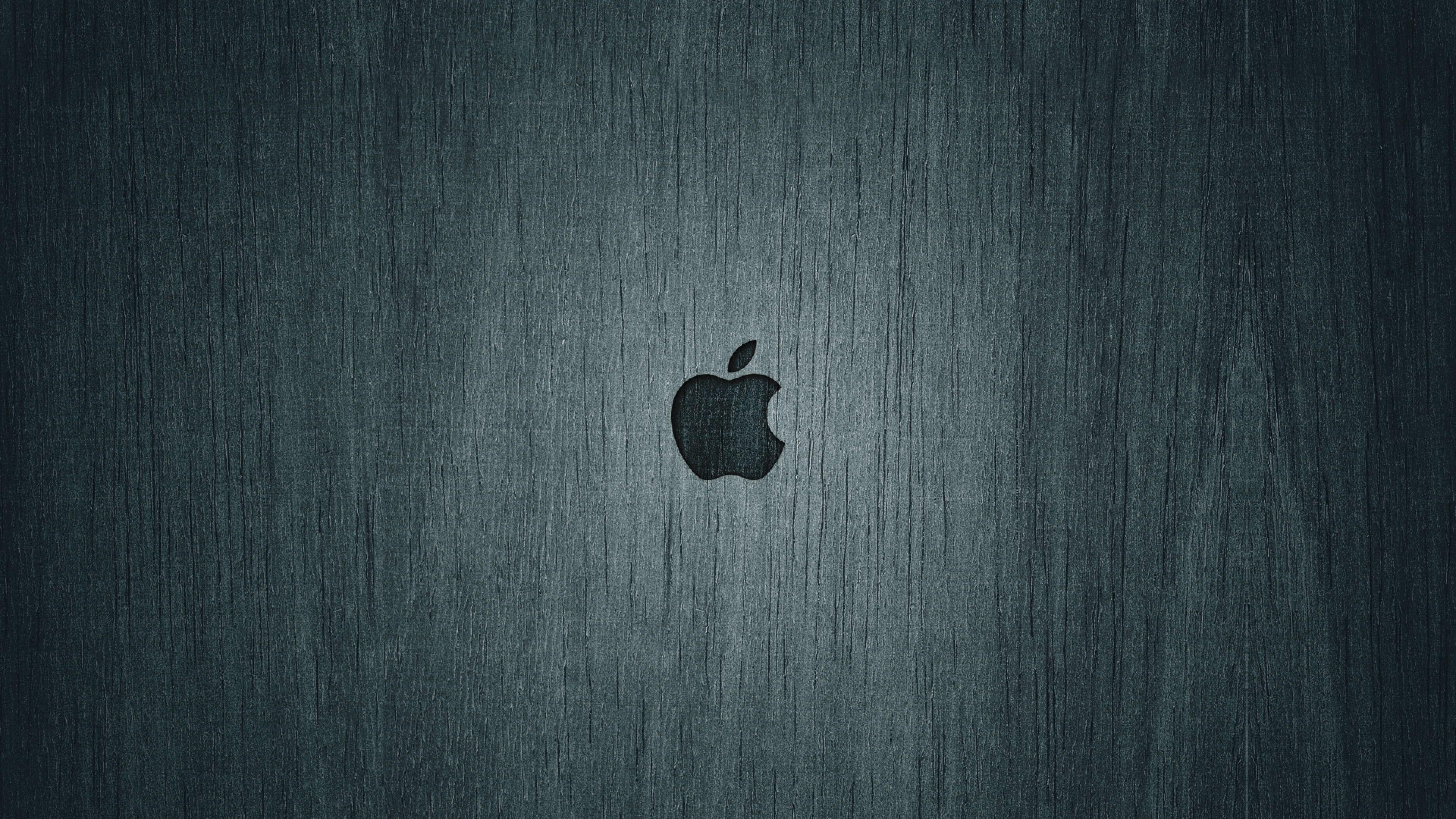3840x2160 Tải xuống miễn phí Nền Apple Mac Hình nền Logo Thương hiệu Màu đen