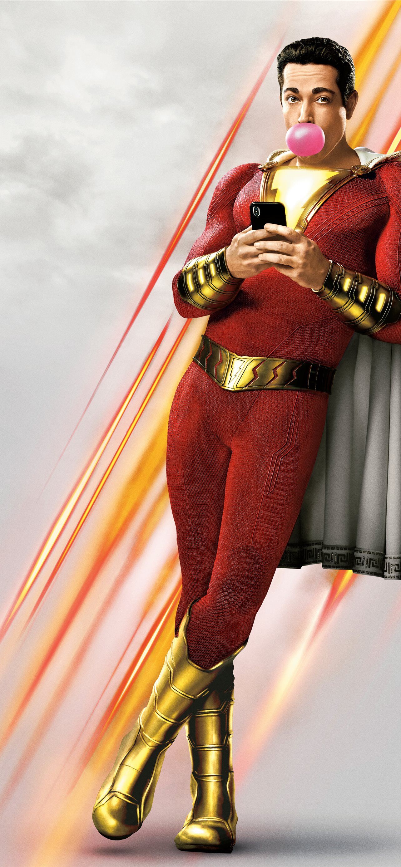 1284x2778 shazam movie iPhone Wallpaper Free Download
