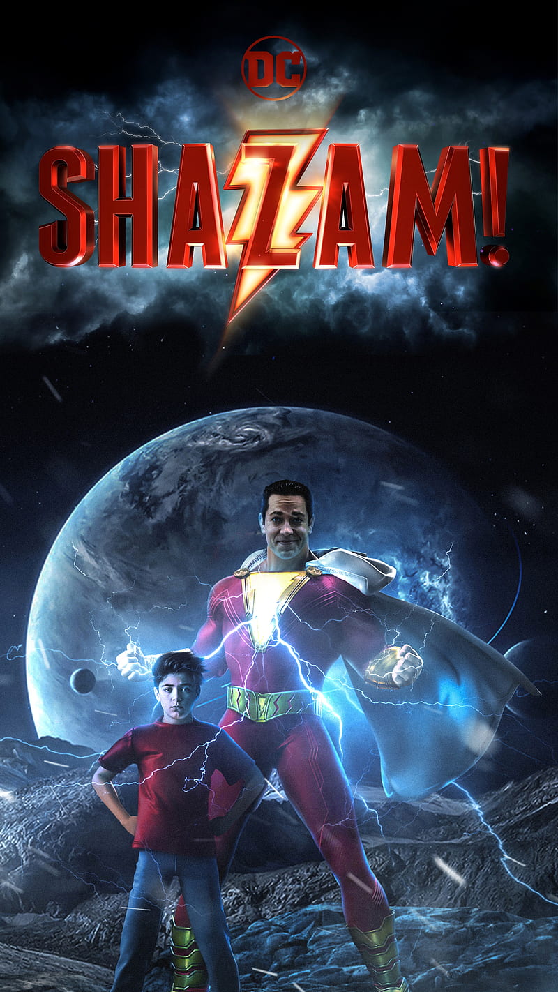 800x1422 Shazam, heros, dc, comics, HD phone wallpaper