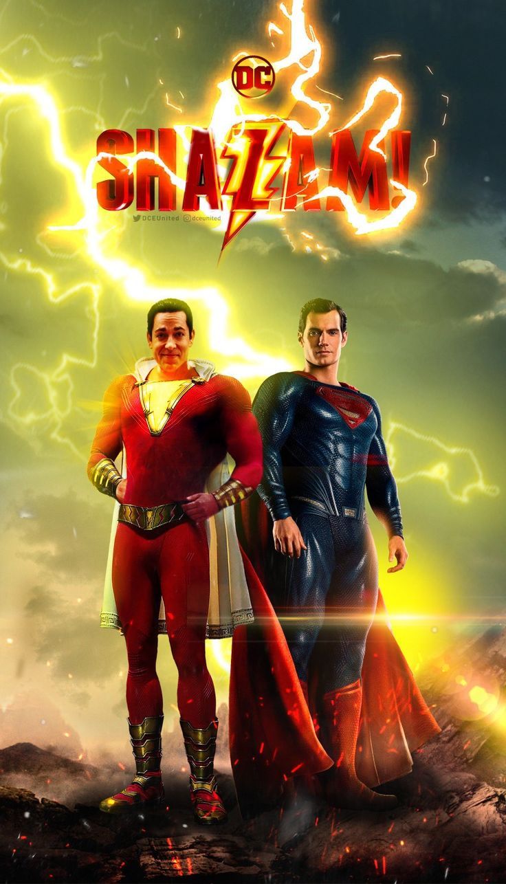 736x1286 Shazam and superman. Shazam wallpaper, Shazam vs superman, Superhero
