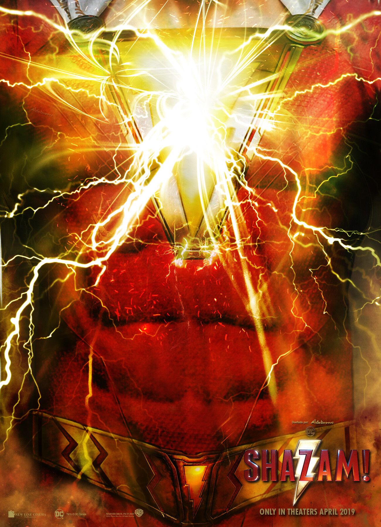 1300x1800 Mikhail Villarreal Movie poster (The Hero Symbol)