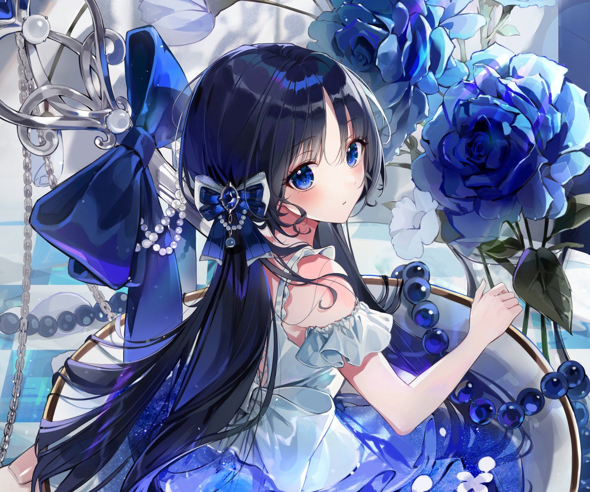 1920x1600 Azure Rose