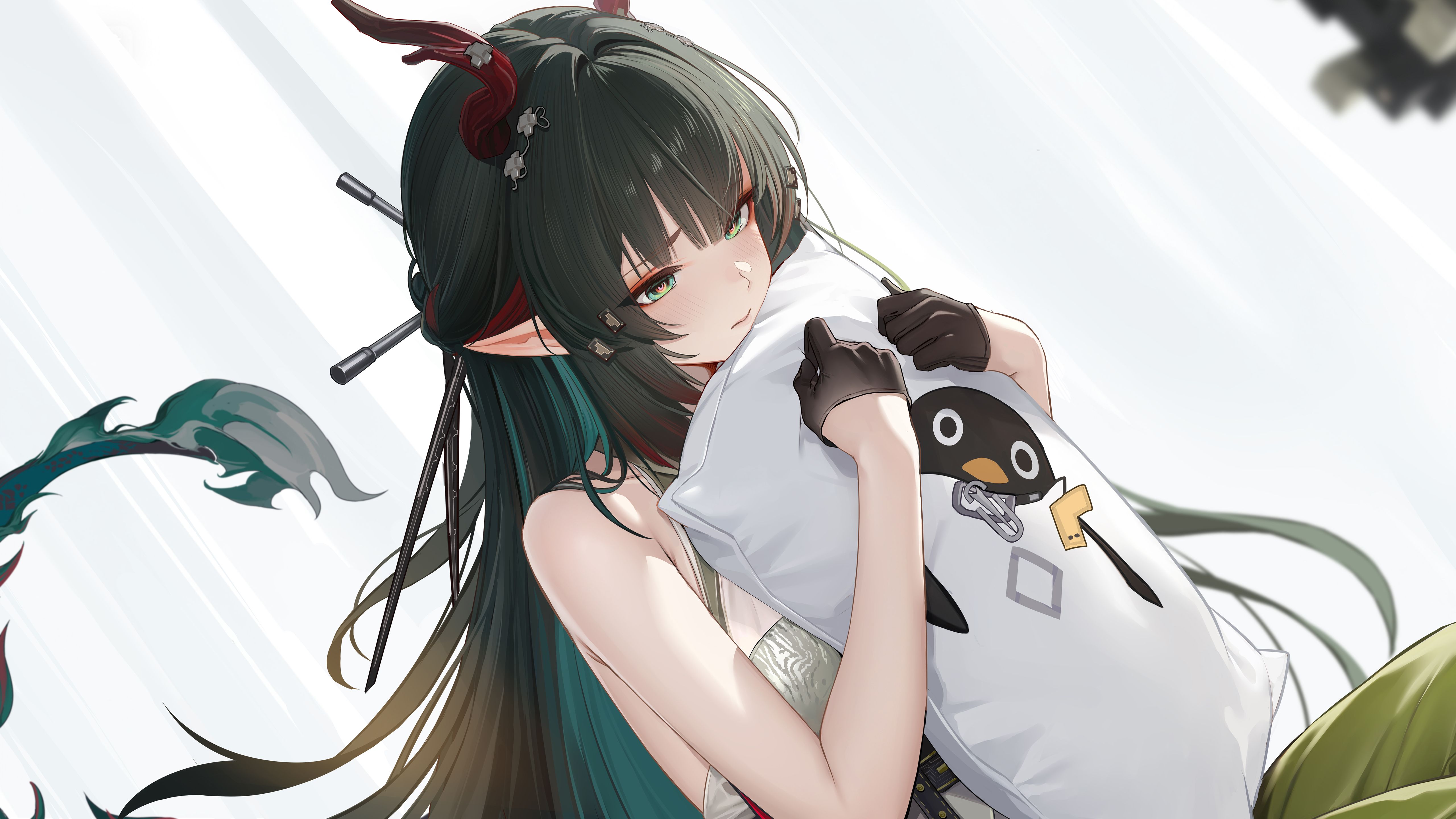 5120x2880 4K UHD Waifu Anime girls Wallpaper