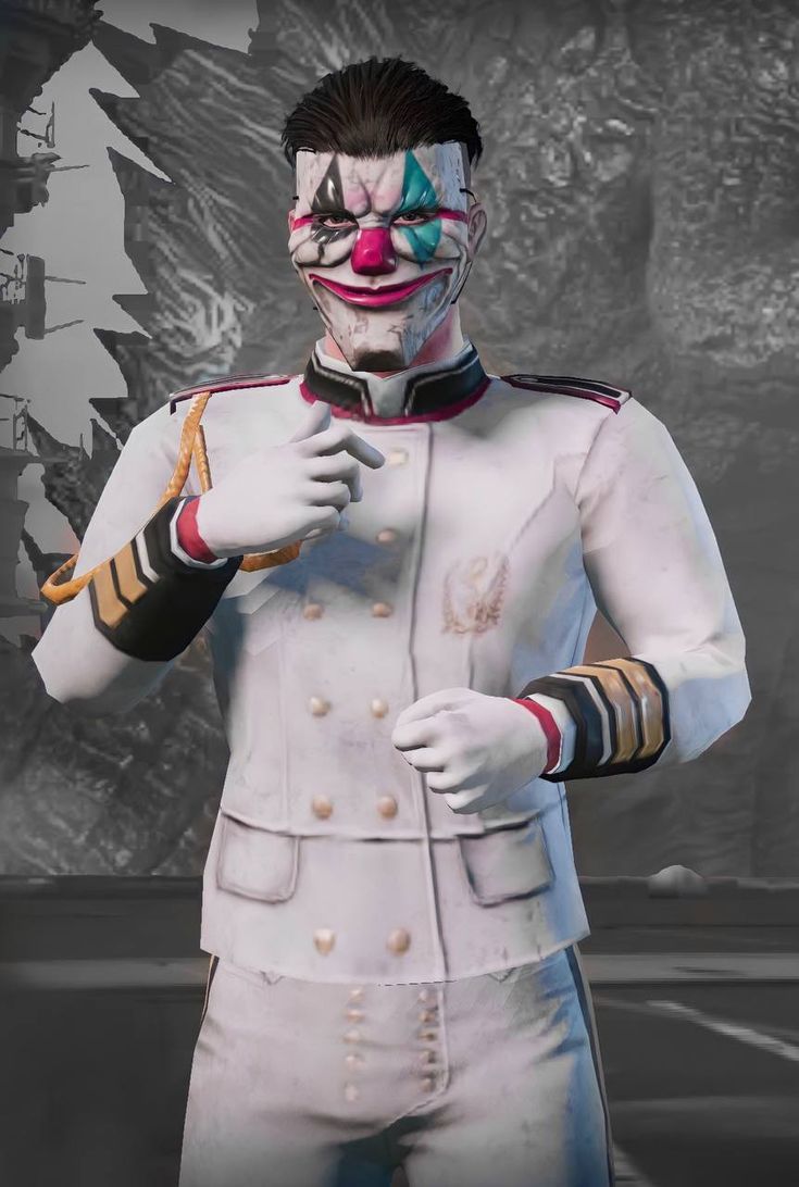 735x1092 PUBG Joker Set Wallpaper