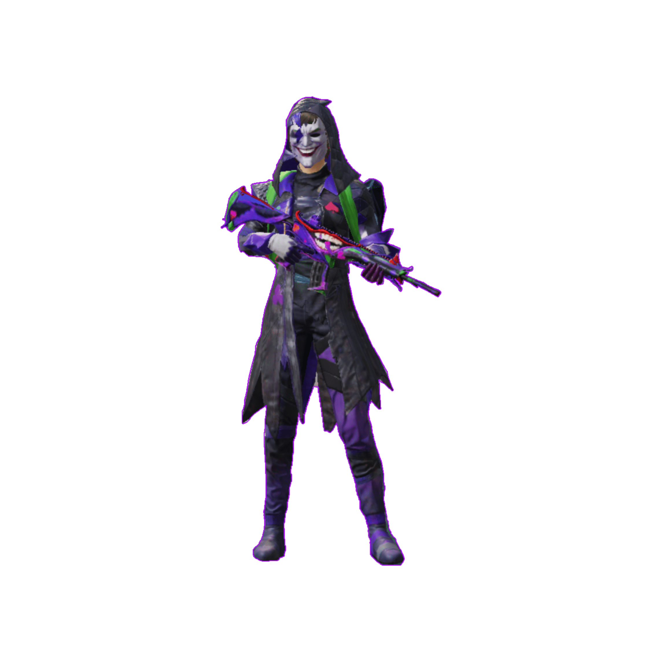 2289x2289 PUBG Joker Set Wallpaper