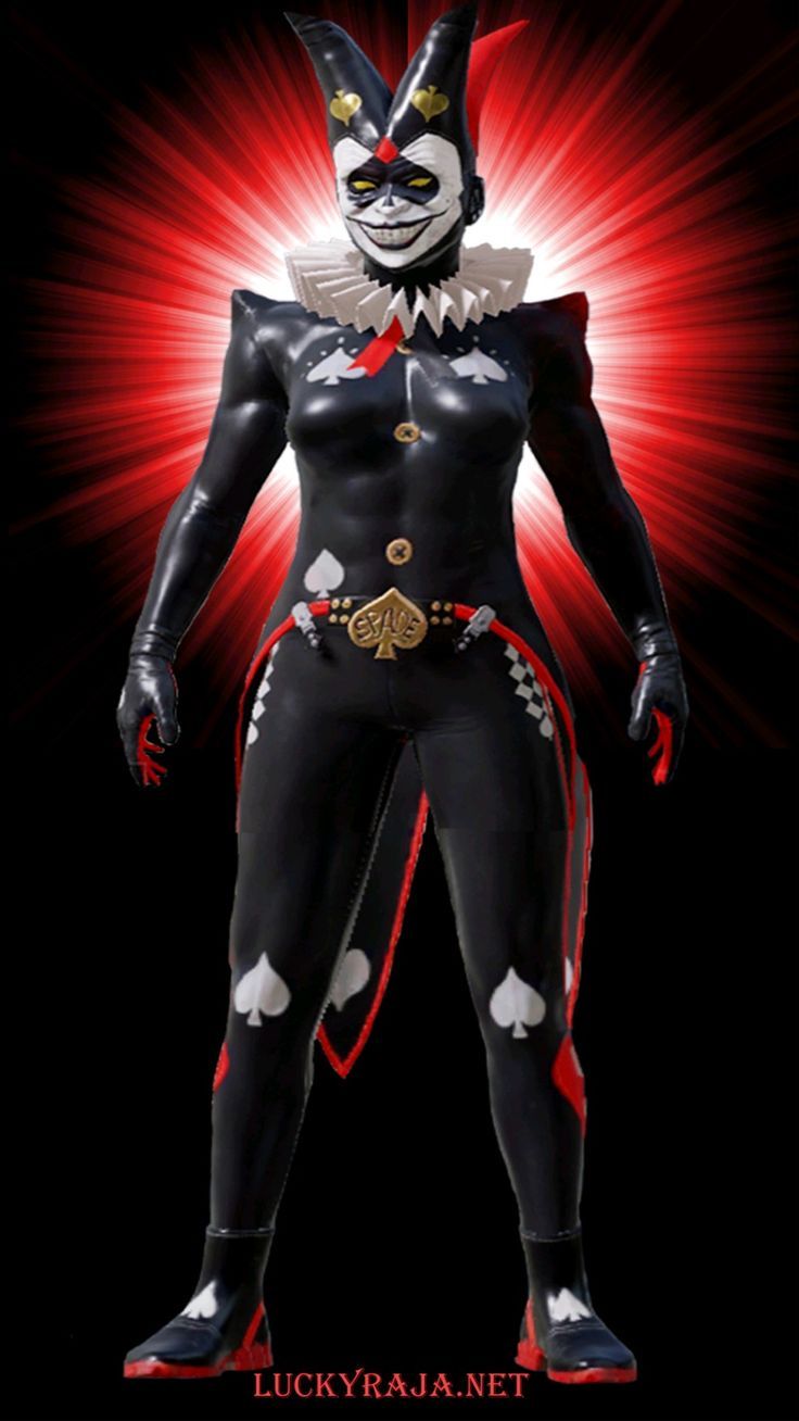 736x1308 Joker of spades set pubg mobile
