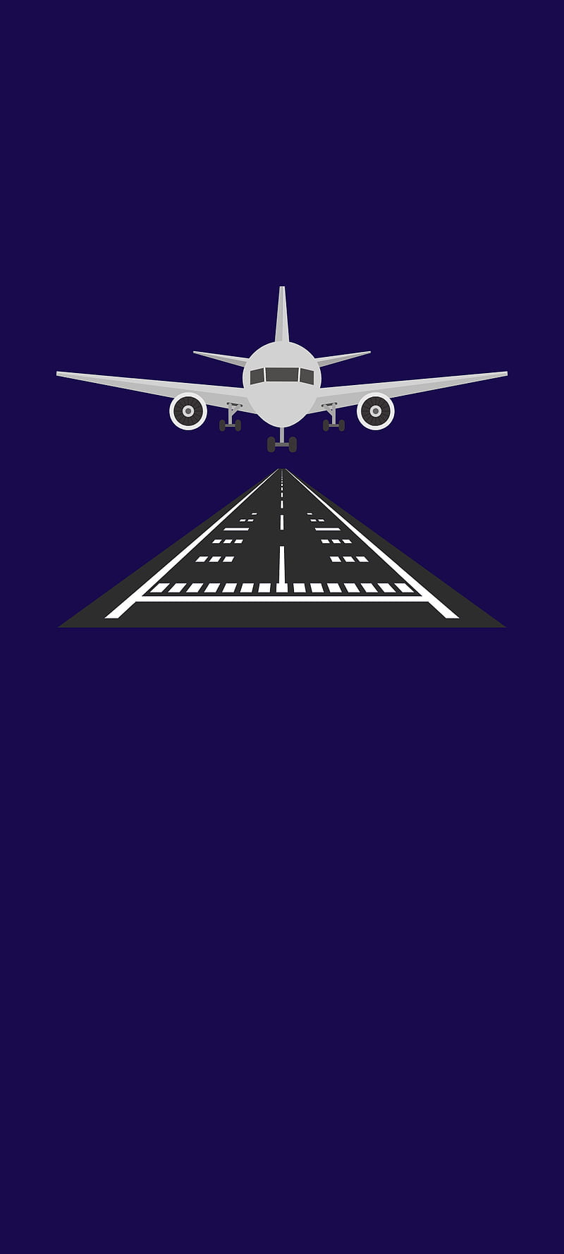 800x1778 Landing Aircraft, aircraft, airplane, airport, aviation, runway, HD phone wallpaper