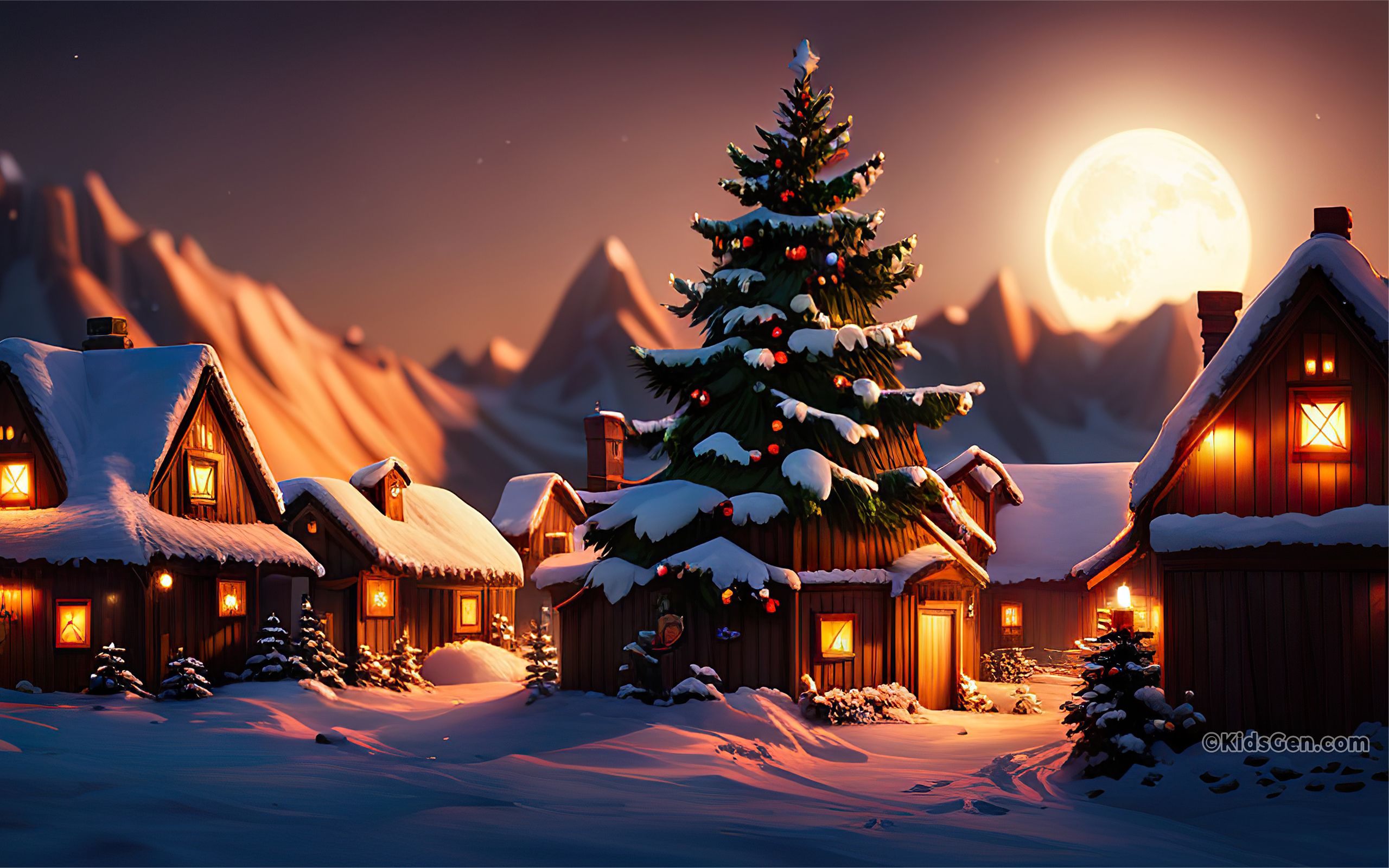 2560x1600 Christmas Wallpaper & Background 2025