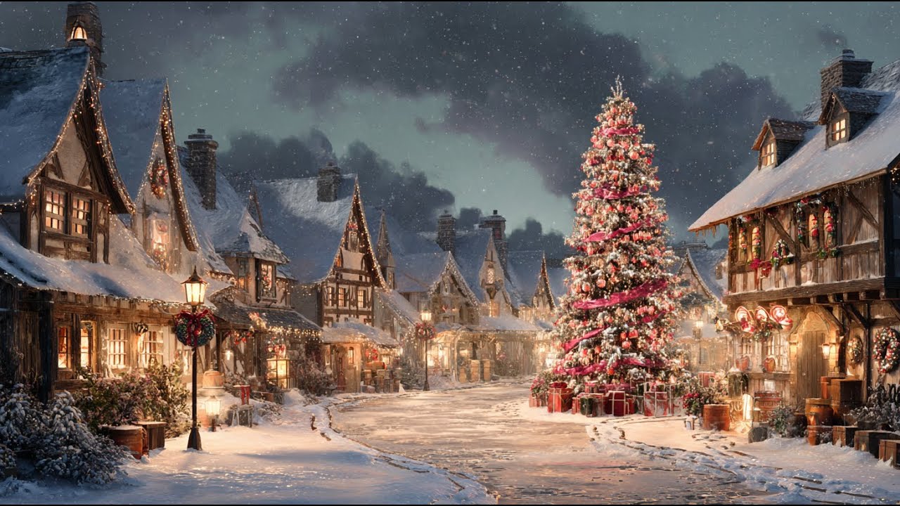1280x720 THE BEST LIVE CHRISTMAS WALLPAPER With Beautiful Christmas Music Hour Timer Christmas Ambience