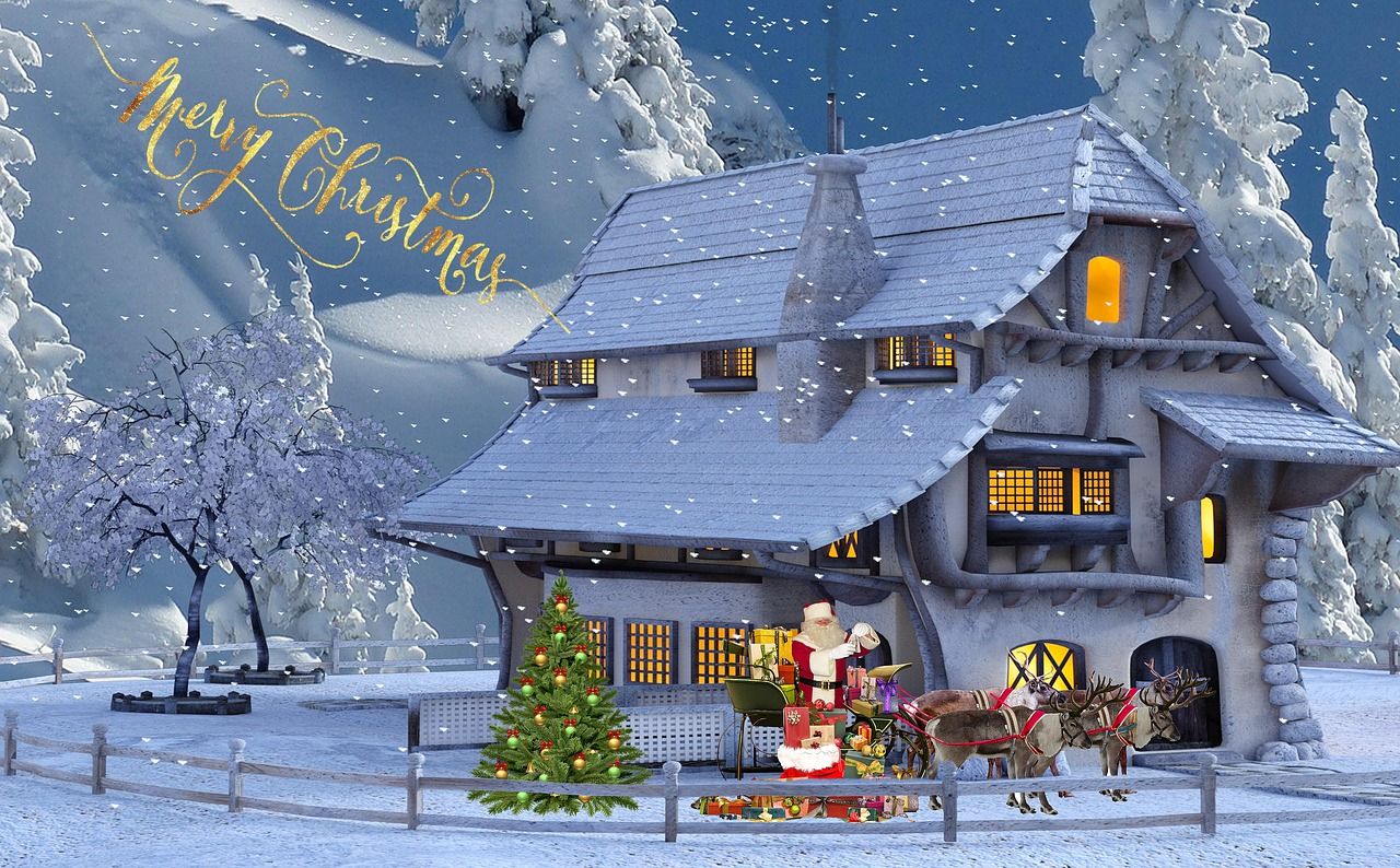 1280x794 Christmas Card Party