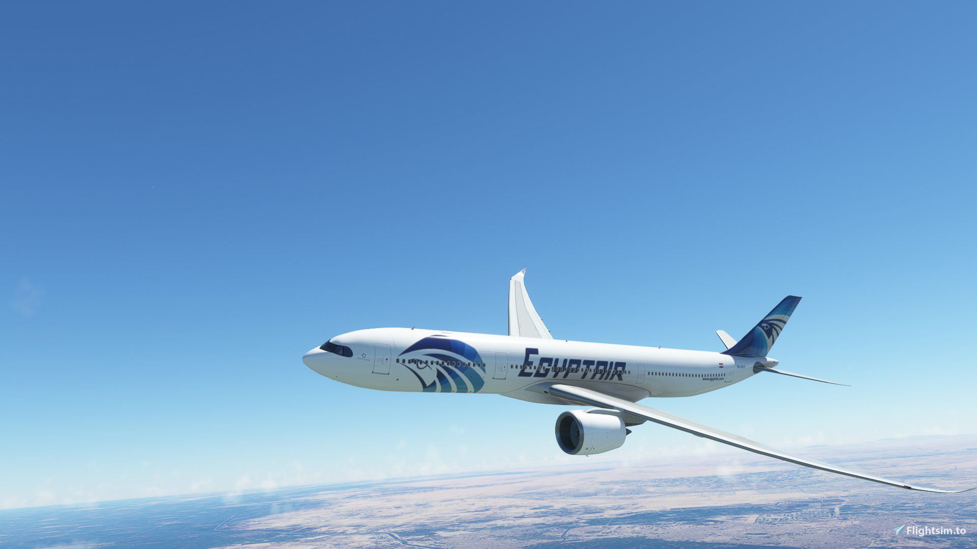 1920x1080 Airbus A330 900 EgyptAir Liveries For MSFS
