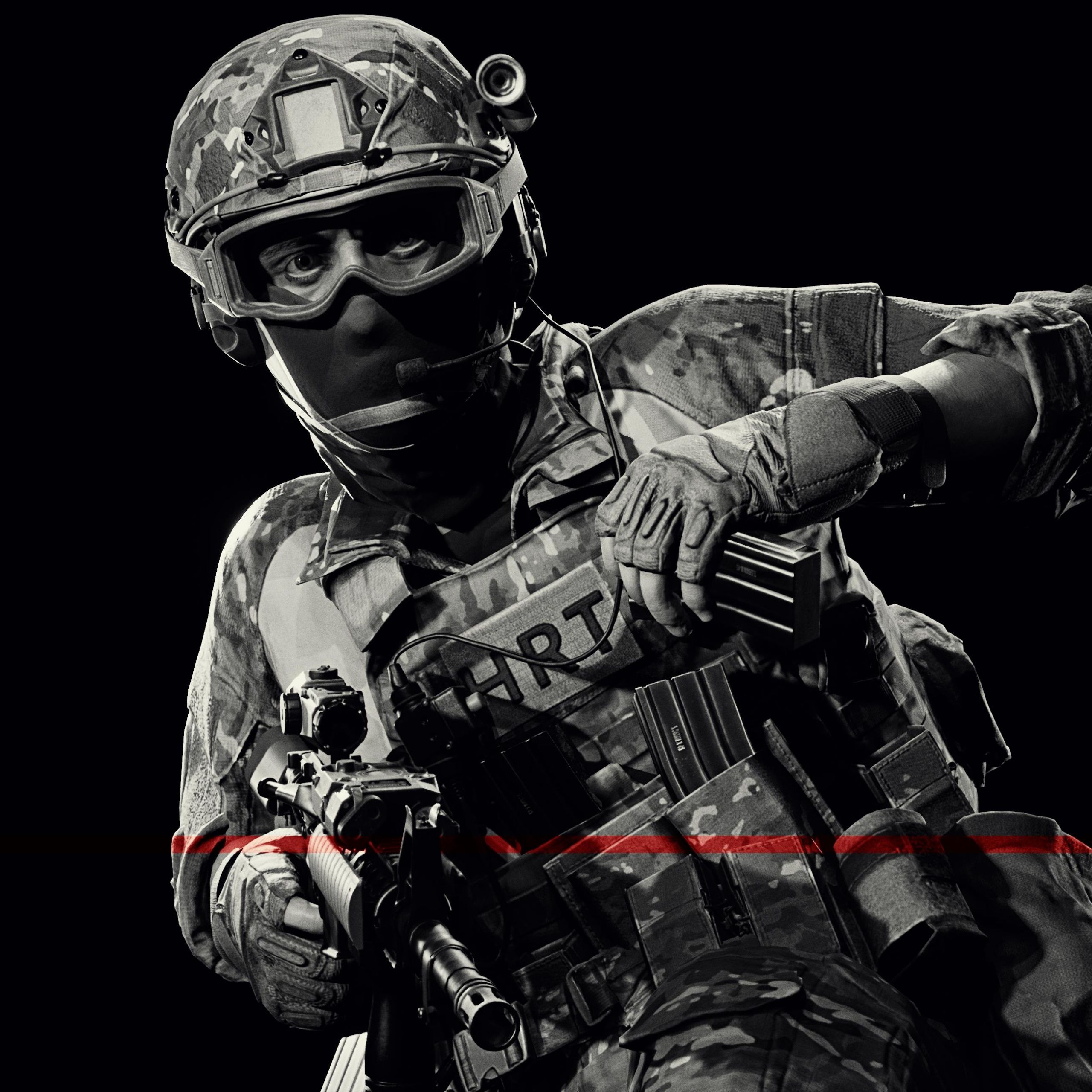 2560x2560 Ready or Not Wallpaper 4K, SWAT, FBI, Police