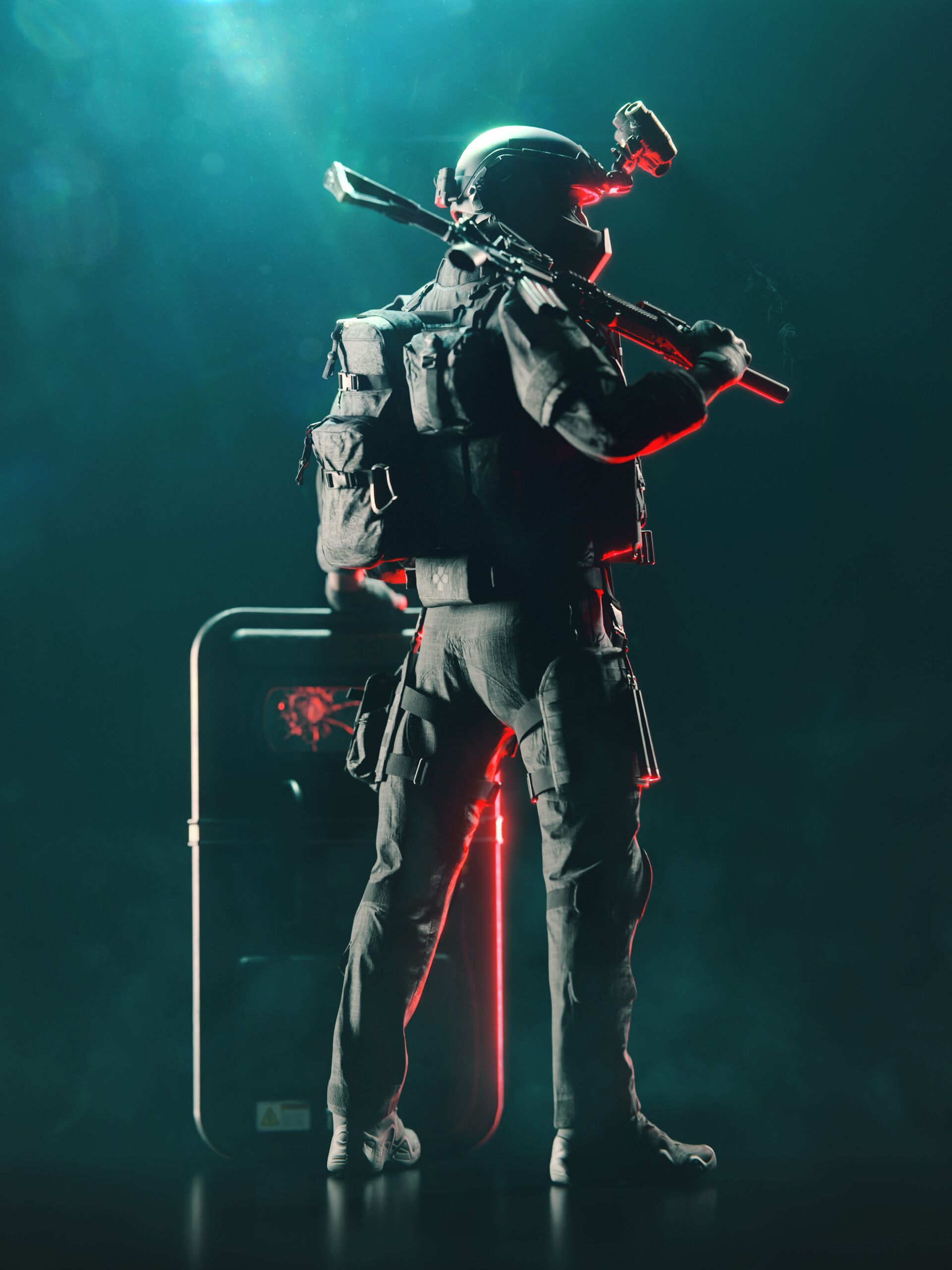 1920x2560 Ready Or Not 3D Fanart