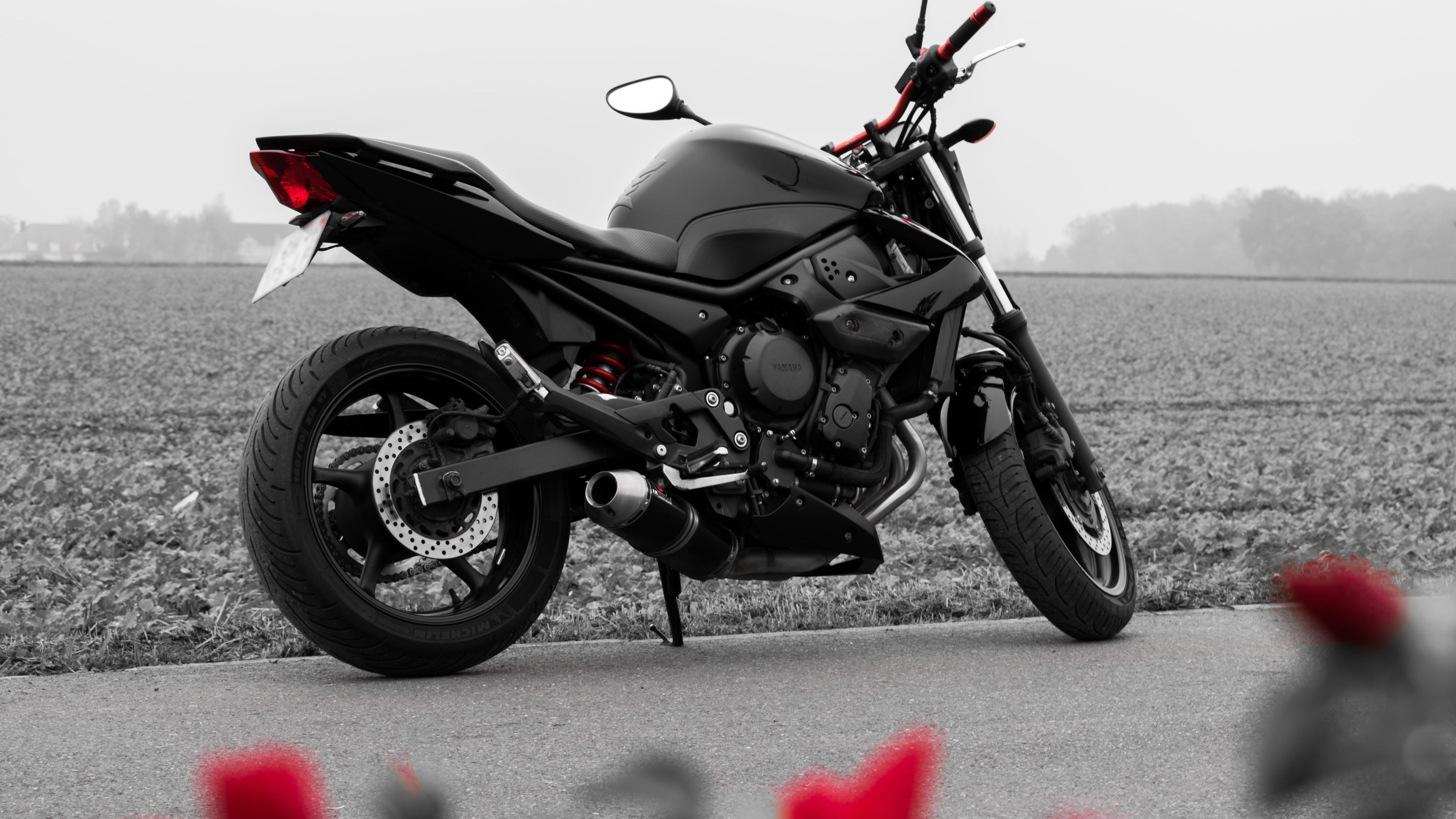 5120x2880 Yamaha XJ6 Serenity on the Open Road