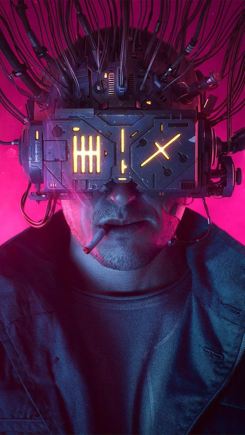800x1421 Rockman, cool, future, man, nice, simple, smoke, technology, HD phone wallpaper