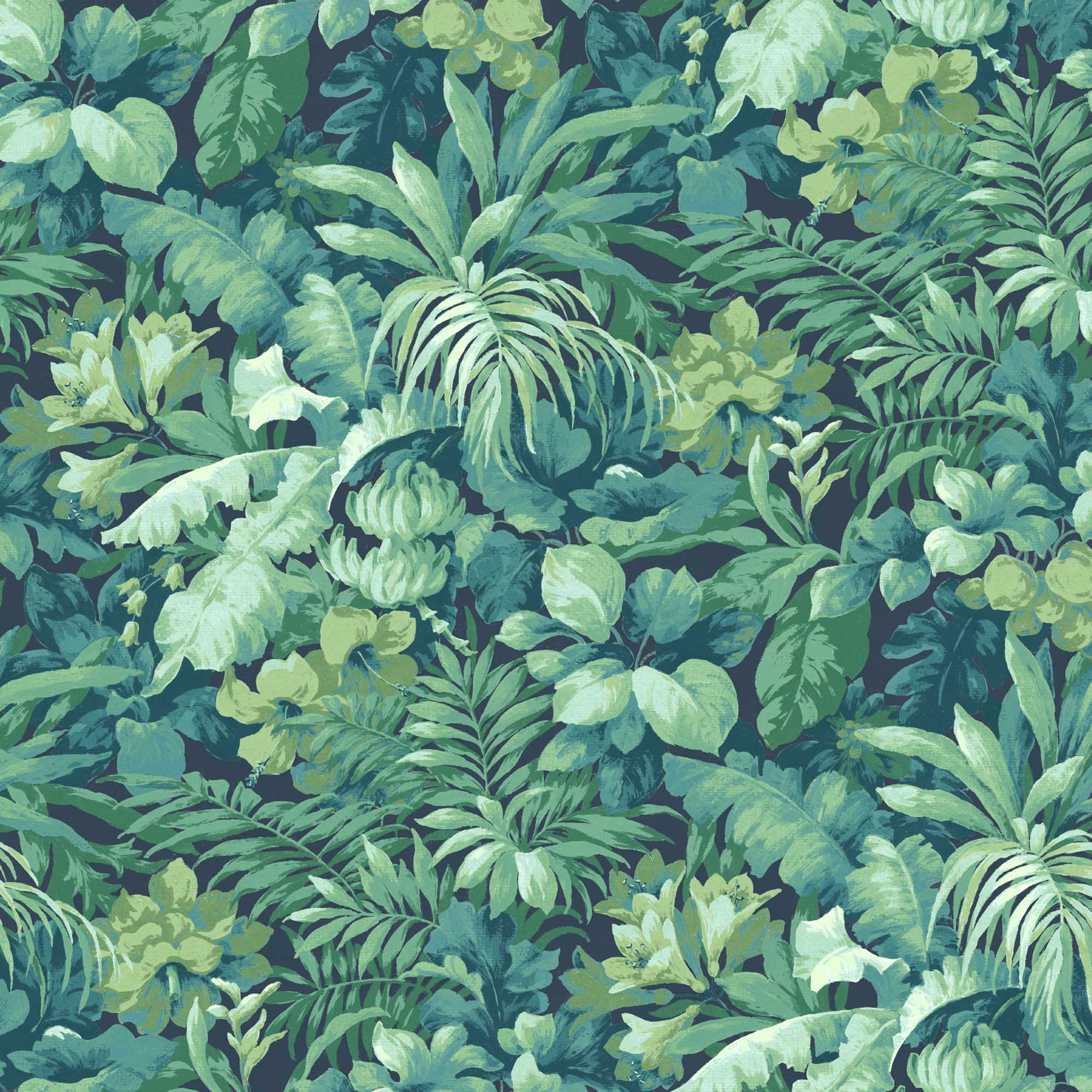 2000x2000 Canopy Navy Green Wallpaper
