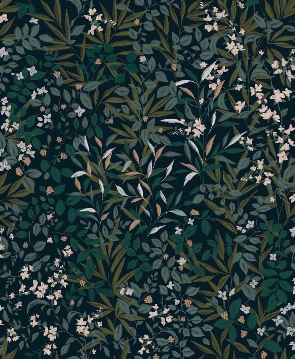 1008x1226 Graham & Brown Reverie Navy Wallpaper