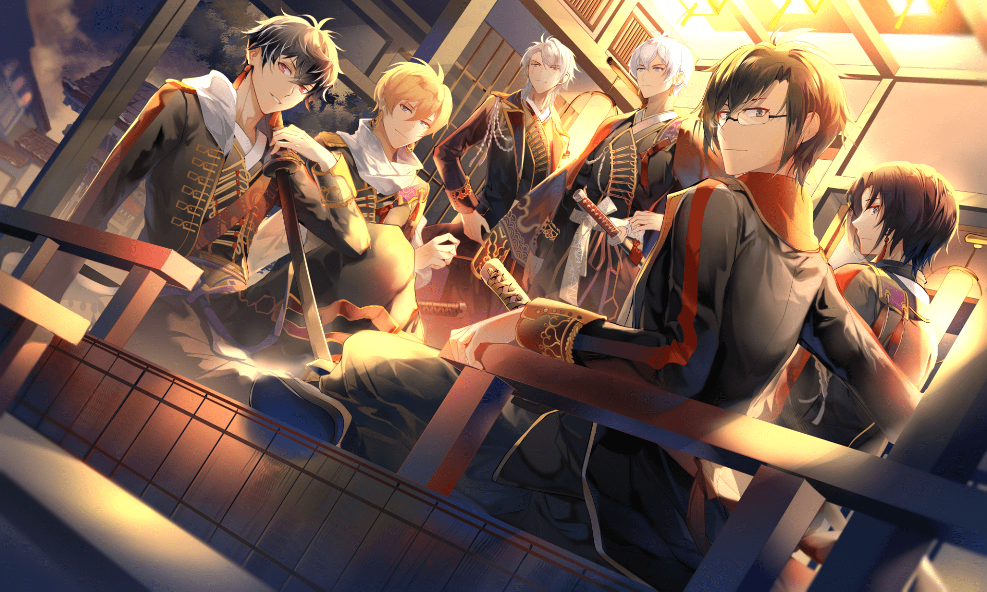 1920x1152 Download Gaku Yaotome Nagi Rokuya Sogo Osaka Yamato Nikaido Momo (IDOLiSH7) Iori Izumi Anime IDOLiSH7 HD Wallpaperx1200