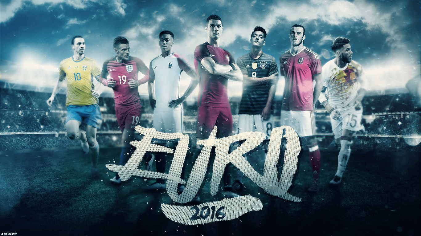 1366x768 Euro 2016 wallpaper (3). Image - Behance