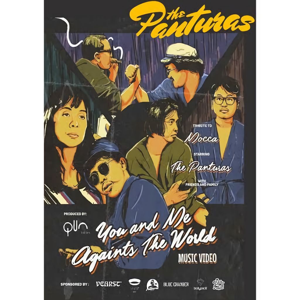 1024x1024 Jual poster band The Panturas (bisa custom gambar)