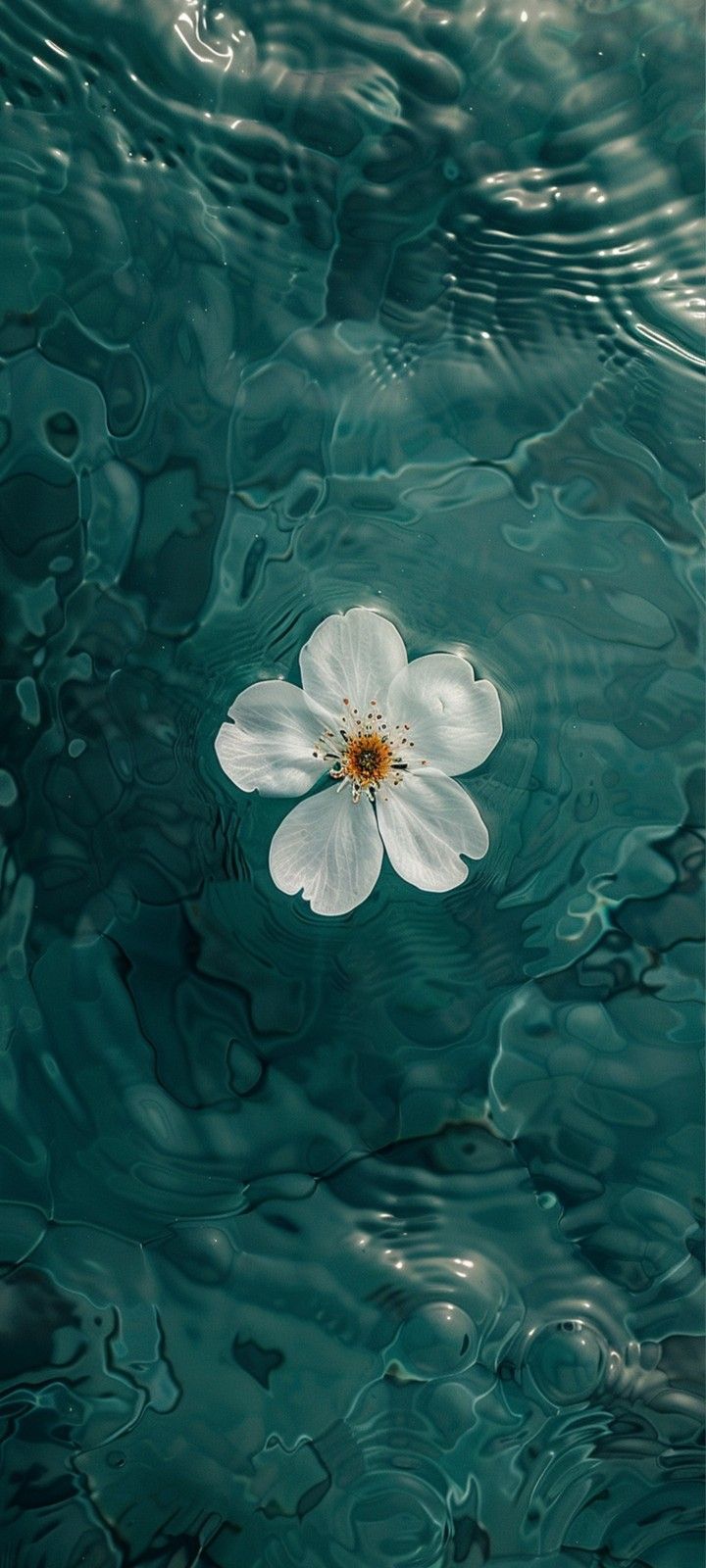 720x1600 White Flower Floating on Water iPhone Wallpaper. Ideas de fondos de pantalla, Fondos de pantalla de iphone, Wallpaper bonitos
