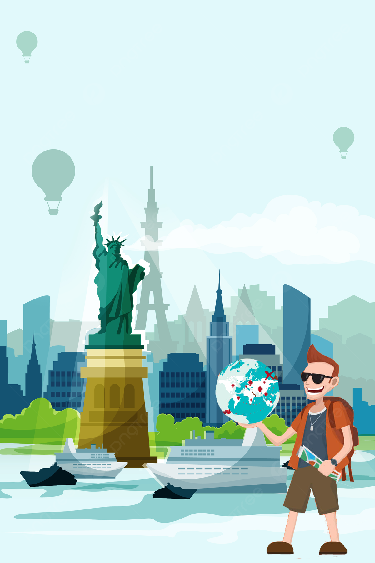 1200x1799 Travel World Travel American Tourism Earth Background Wallpaper Image For Free Download