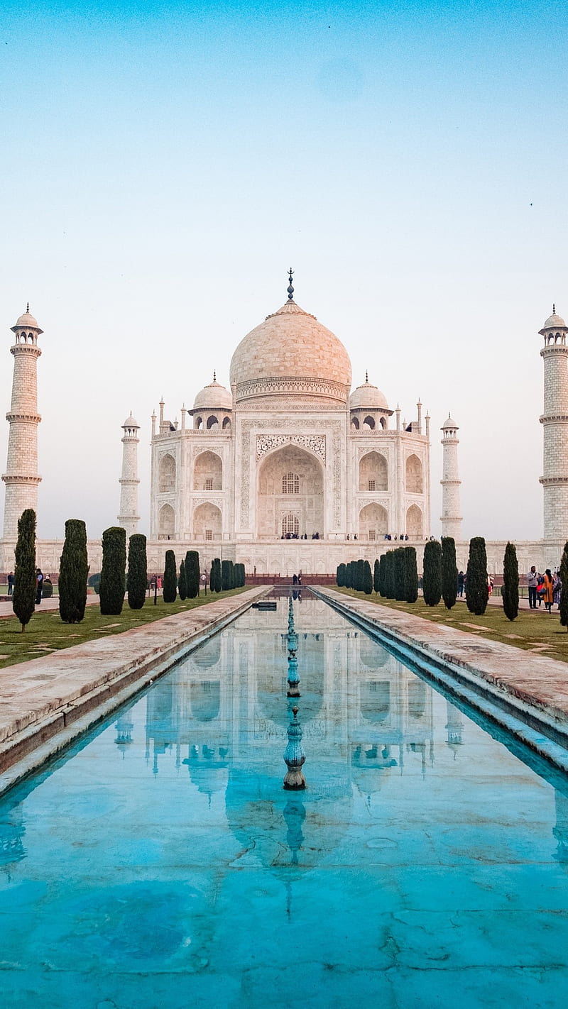 800x1422 375x667px, free download. Travel the World, taj mahal, christ the redeemer, pyramid of giza, parthenon, HD wallpaper