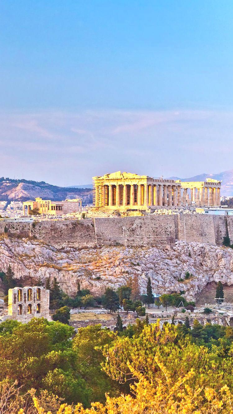 750x1334 Acropolis of Athens iPhone Wallpaper HD
