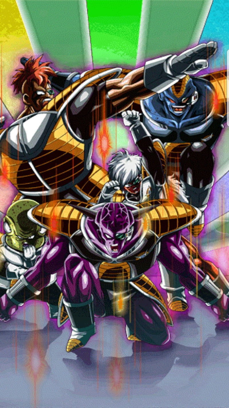 800x1422 The Ginyu Force, dragonball, dragonballz, dokkan, anime, HD phone wallpaper