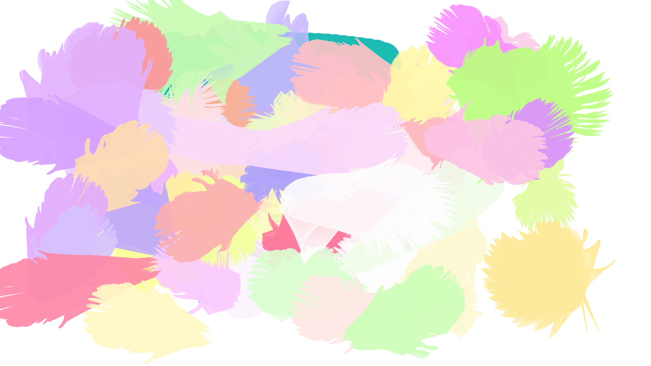1280x720 Pastel Splatter Wallpaper By Z R E T A R
