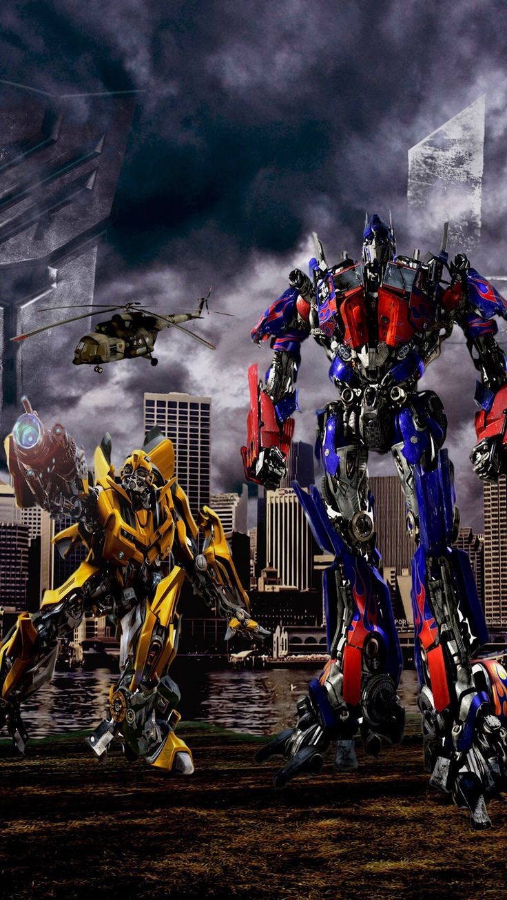 736x1306 Optimus prime and bumblebee wallpaper. Transformers 2007 wallpaper, Transformers the movie background image, Transformers wallpaper