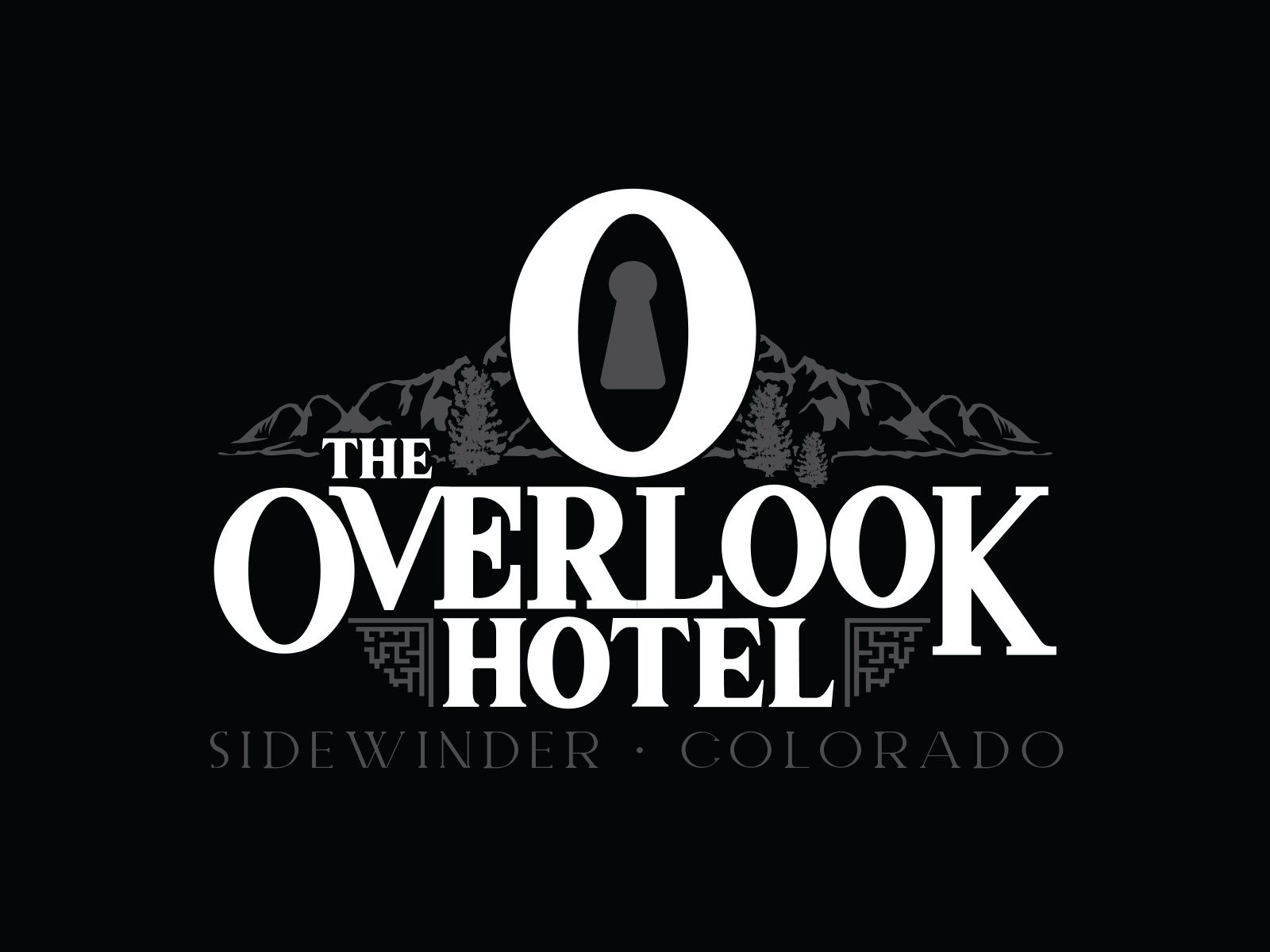 1600x1200 The Overlook Hotel Logo by Jason Zulauf on Dribbble
