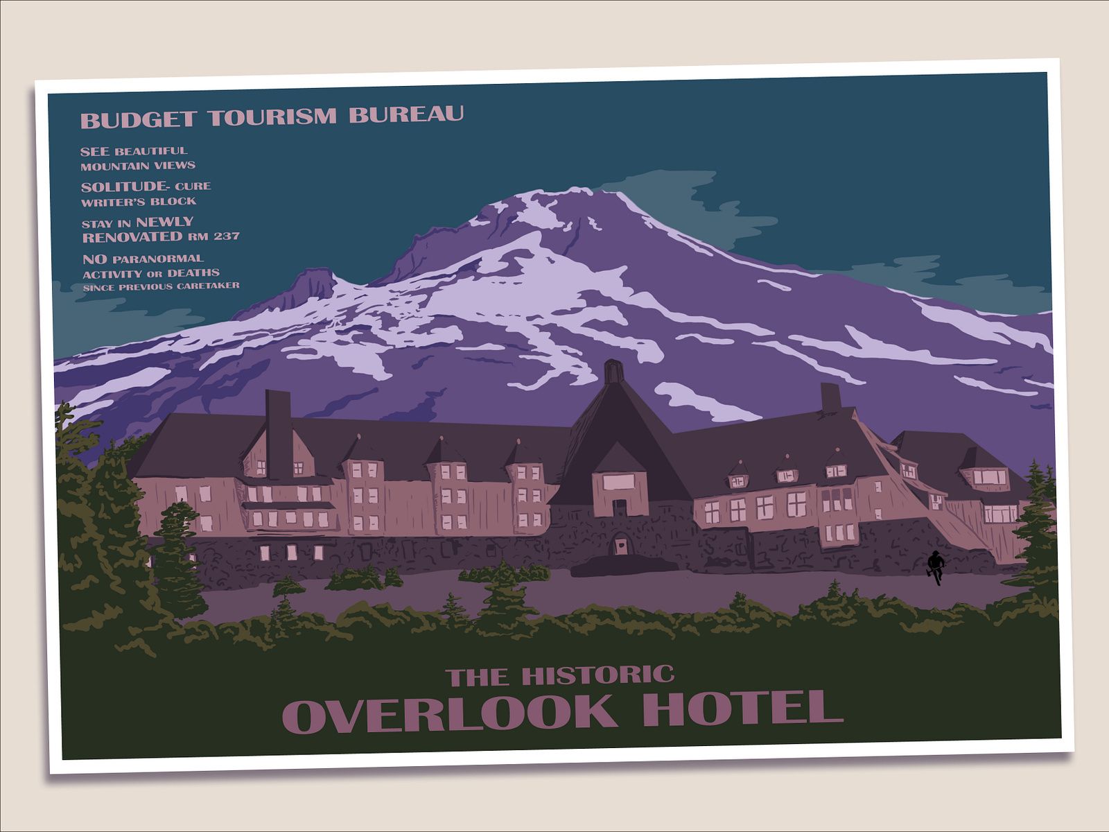1600x1200 Overlook Hotel Postcard. Rebound by Eleanor on Dribbble