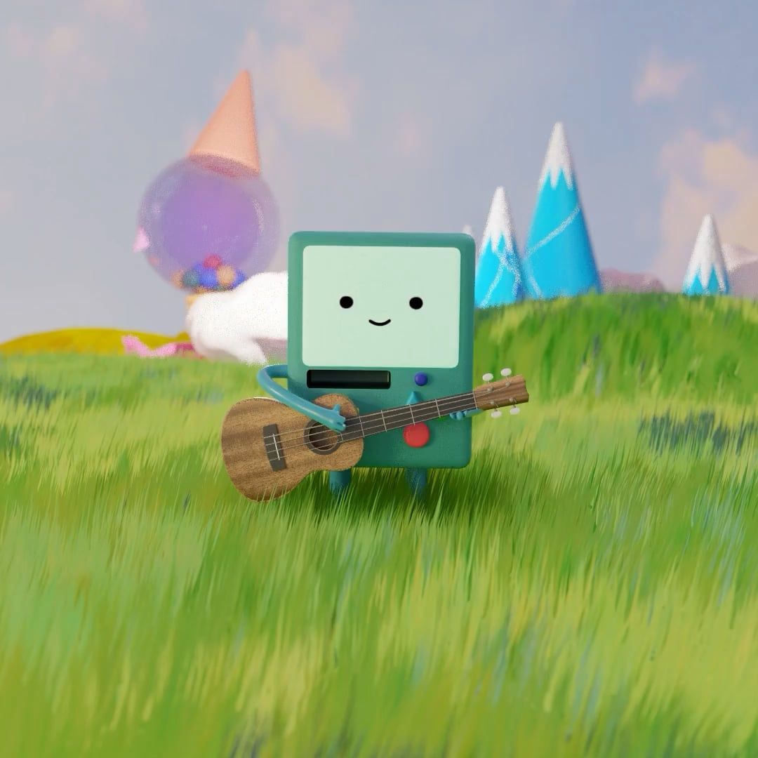 1080x1080 Bmo the moon animation