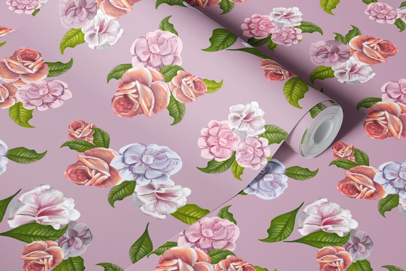 1400x933 Buy Heirloom Floral Pattern Wallpaper