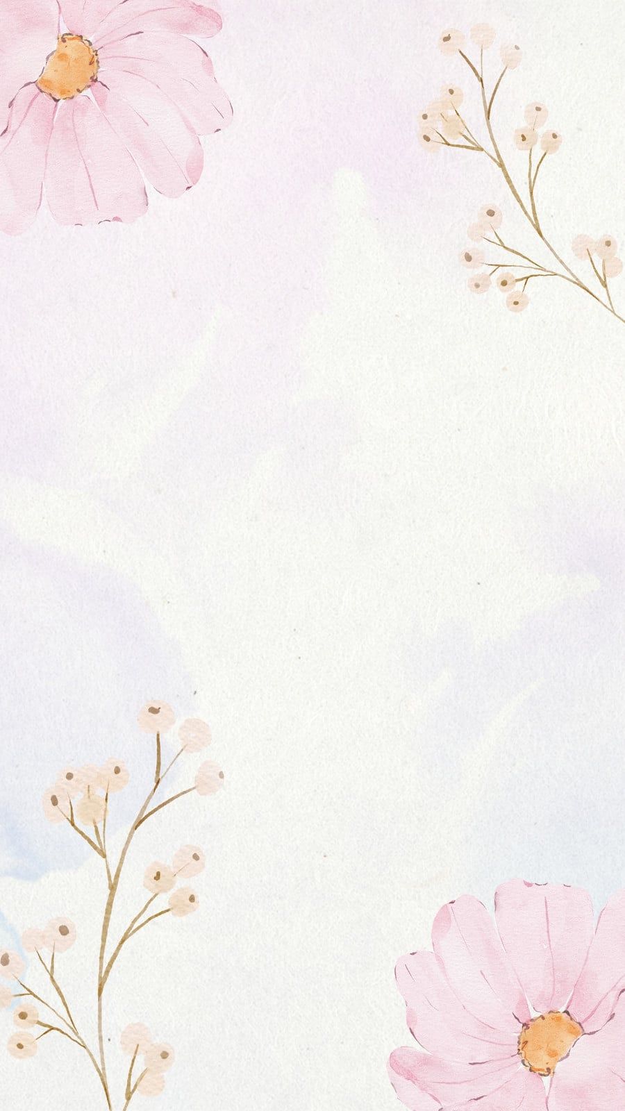 900x1600 Free and customizable floral background templates