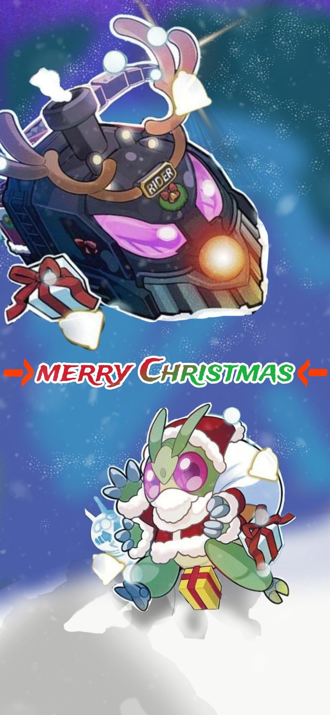 1080x2341 Made a Gotchard Christmas wallpaper (feel free to use)