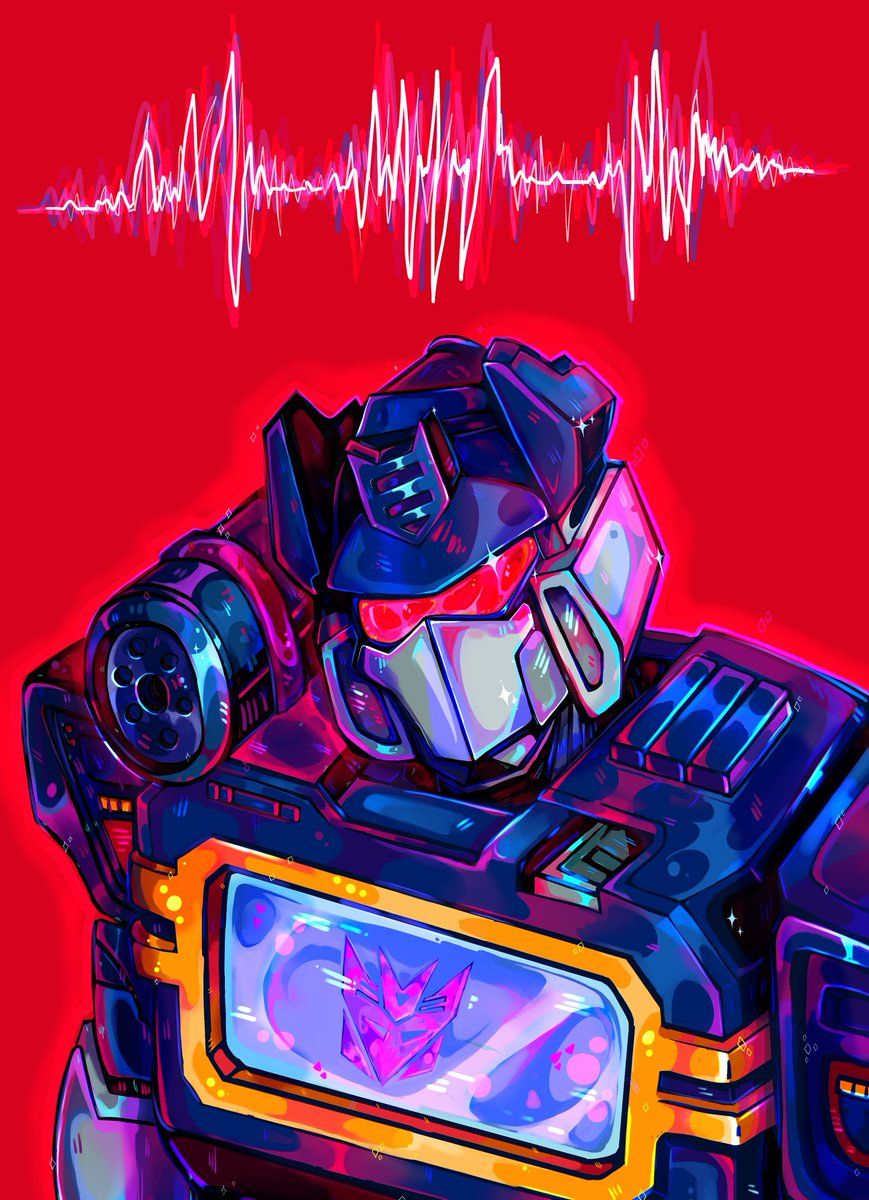 869x1200 sound & music #soundwave #jazz #maccadam #transformers