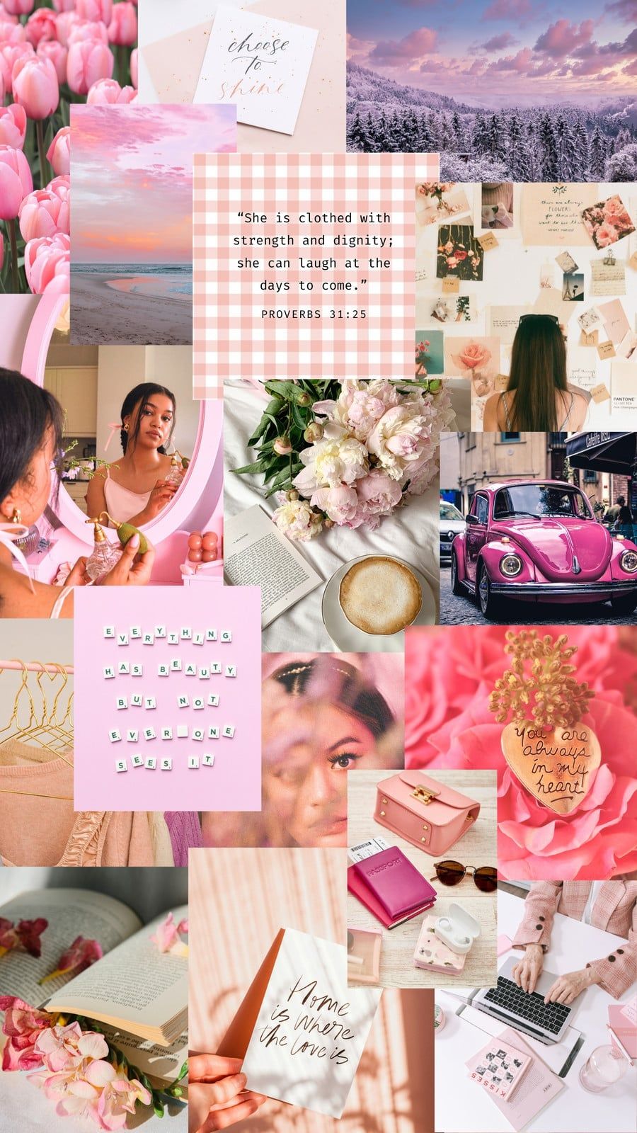 900x1600 Customize Pink Phone Wallpaper Templates Online