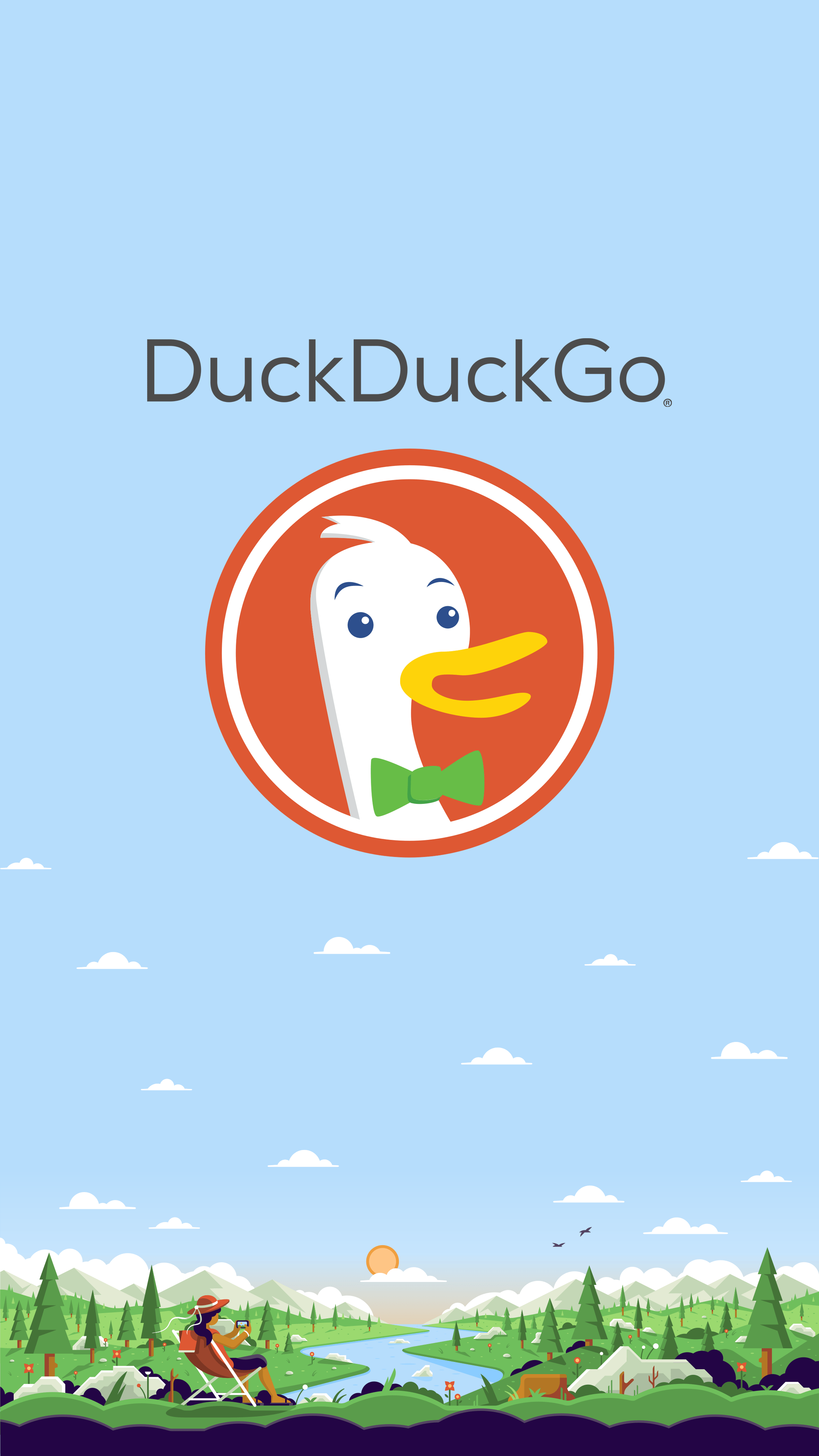 2160x3840 DuckDuckGo Wallpaper