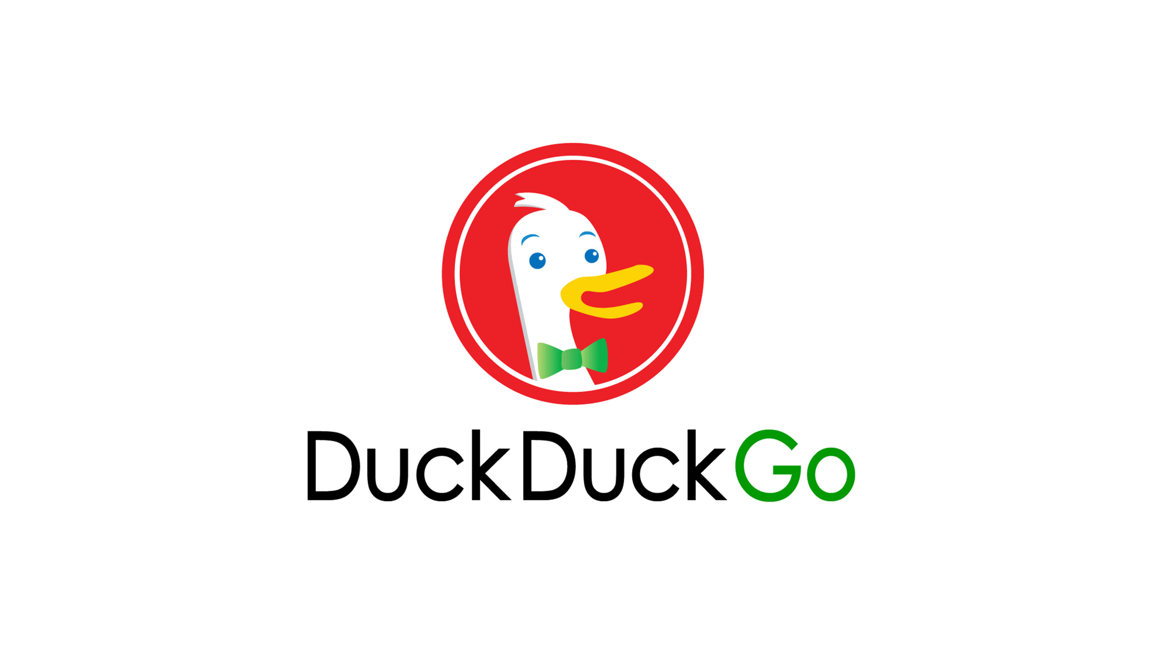 3840x2160 Duck Duck Go Logo UHD 4K Wallpaper