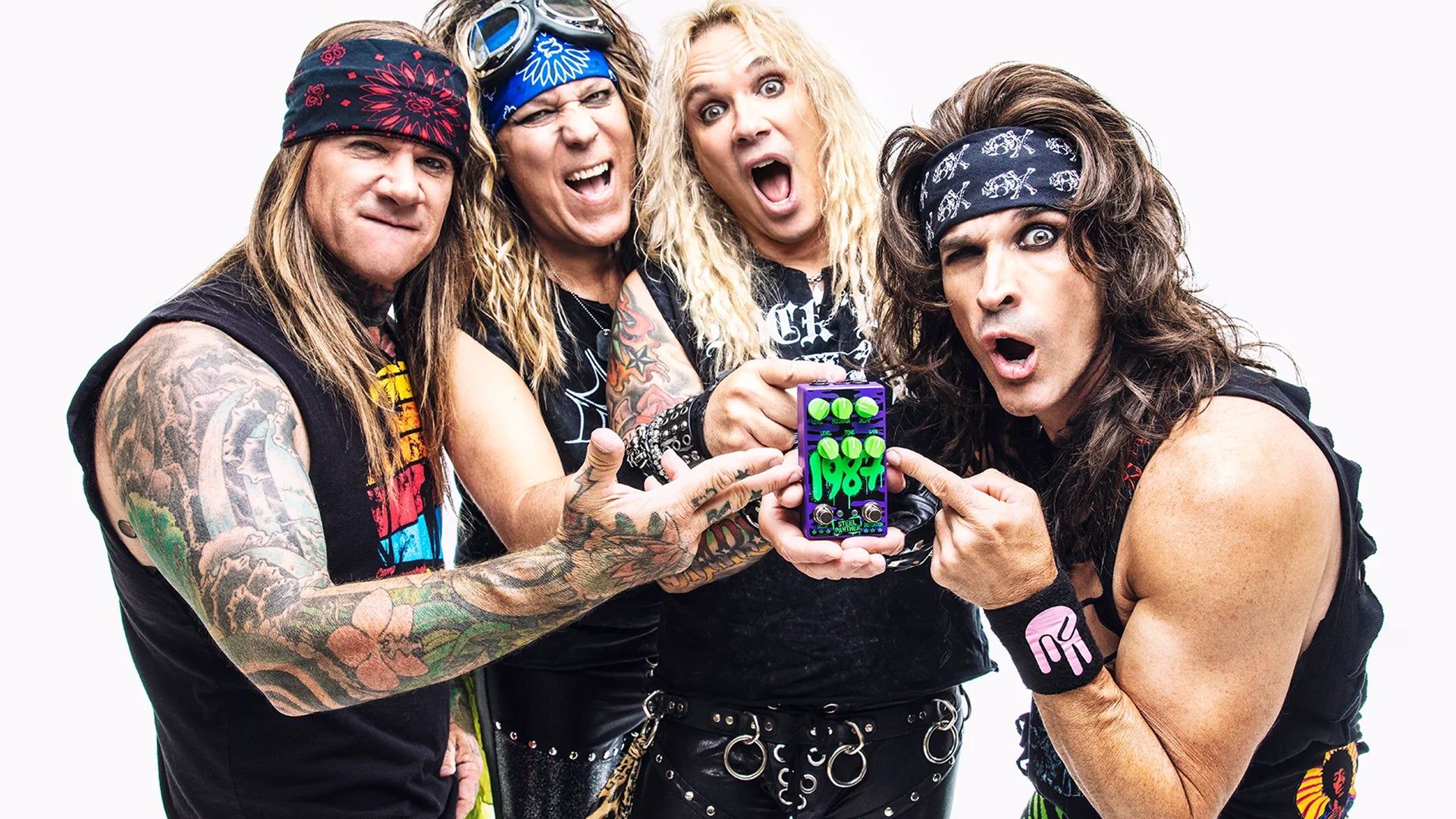 1920x1080 Steel Panther's 'On The Prowl' Tour: Hear the 1987 Pedal in Action!