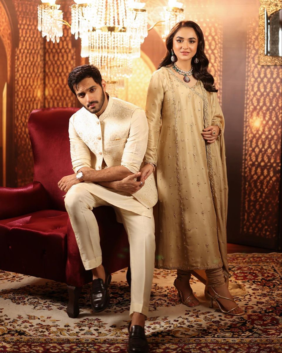 961x1200 Yumna zaidi and wahaj Ali ideas. yumna zaidi dresses, yumna zaidi tere bin dress, yumna zaidi suits